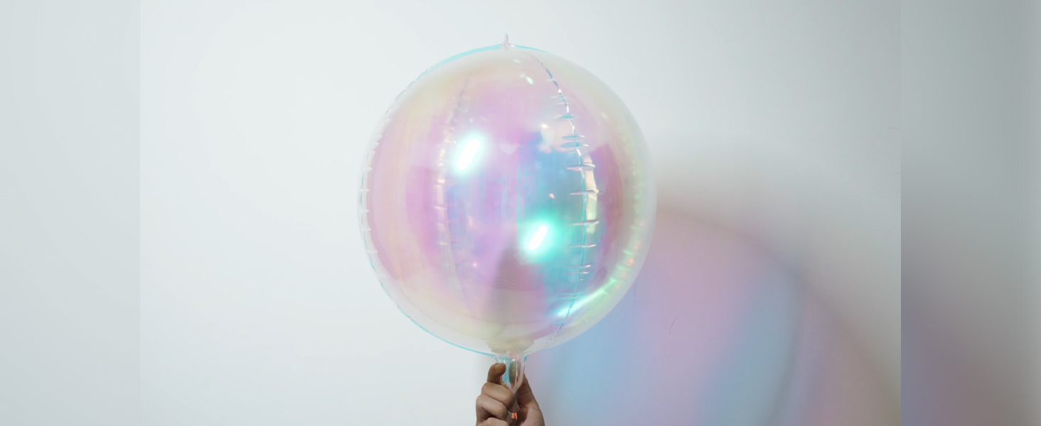 Amazon.com: PartyWoo Iridescent Foil Balloons 6pcs 22 Inch Large